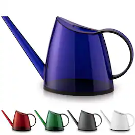 Zulay Kitchen - Watering Can with Long Slim Spout for Indoor Plants - Blue