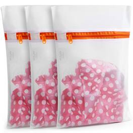 Zulay Kitchen - Zulay Home 3 Pack Mesh Laundry Bags for Delicates - Reusable Mesh Laundry Bags for Washing Machine - White