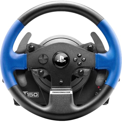 Thrustmaster T150 RS Racing Wheel for PlayStation 4 and PC; Works with PS5  games Black 4169080 - Best Buy