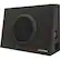 Front. Alpine - 10" Single-Voice-Coil 2-Ohm Subwoofers with Enclosure - Gray.