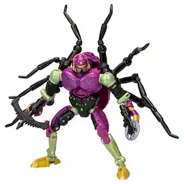 Hasbro F7204 5.5 inch Transformers Legacy Evolution Predacon Tarantulas - Black