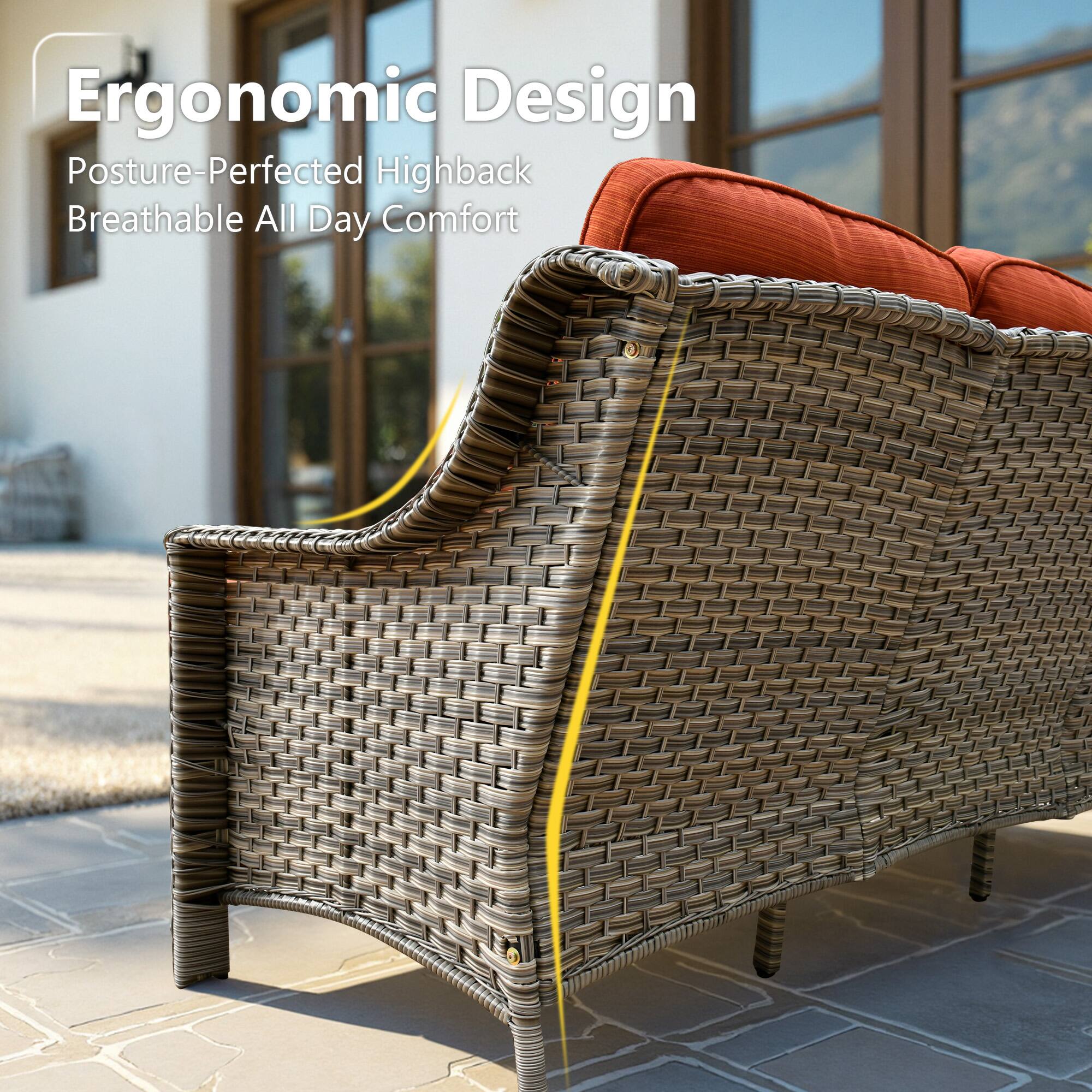 Ergonomic Design  
Posture-Perfected Highback  
Breathable All Day Comfort