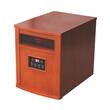 Comfort Glow - D&H Comfort Glow Electric Heater - Oak/chestnut - Angle