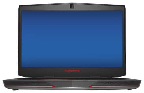 Front Standard. Alienware - 17.3" Laptop - Intel Core i7 - 16GB Memory - 750GB Hard Drive - Silver.