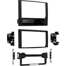 Front. Metra - Dash Kit for Select 2007-2008 Jeep Patriot Compass DDIN - Matte Black.