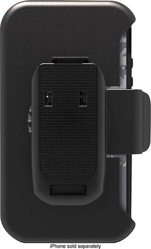 Alt View Standard 3. OtterBox - Defender Series Case for Apple® iPhone® 4 and 4S - Urban Camo.