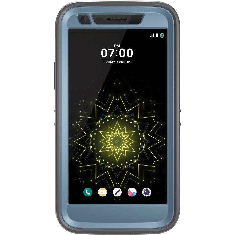 Front. Otterbox - Defender Series Protective Case for LG G5 H840 - Steel berry.