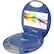 Front. Sylvania - 7" Portable DVD Player - Blue.
