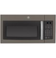 Front Zoom. GE - 1.6 Cu. Ft. Over-the-Range Microwave - Slate.
