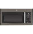 GE - 1.6 Cu. Ft. Over-the-Range Microwave with Convenience Cooking Controls - Slate