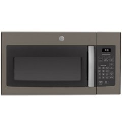 GE - 1.6 Cu. Ft. Over-the-Range Microwave - Slate - Front_Zoom