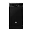 Whirlpool - 18" Built-In Dishwasher - Black - Larger Front