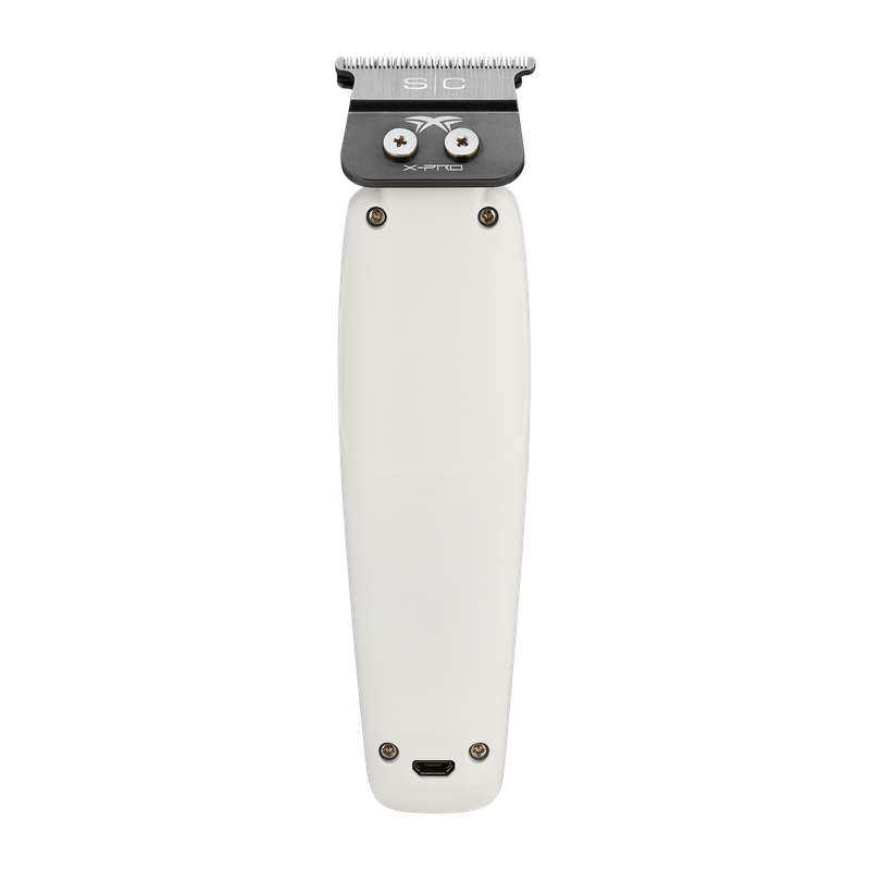 Left. StyleCraft - Saber Professional Full Metal Body Digital Brushless Motor Cordless Hair Trimmer - White.