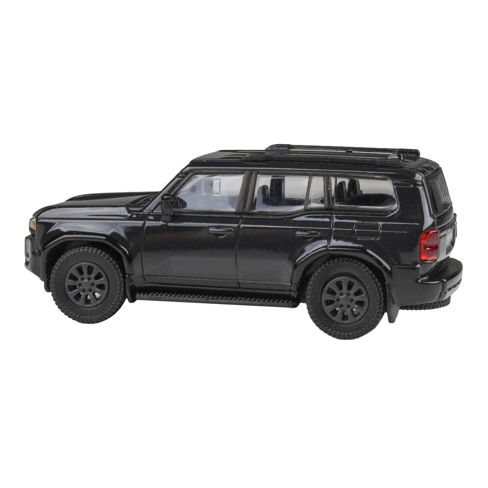 Alt View 1. Paragon - 2025 Toyota Land Cruiser 250 "Underground" Black 1/64 Diecast Model Car by Paragon Models.