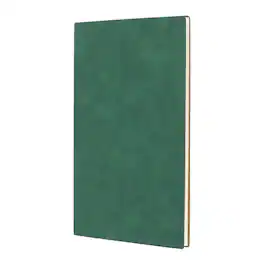 Unique Bargains - Lined Journal Notebook 8.3x5.7", A5 60 Pages 80GSM Soft PU Leather Daily Journal for Women Men Office - Dark Green