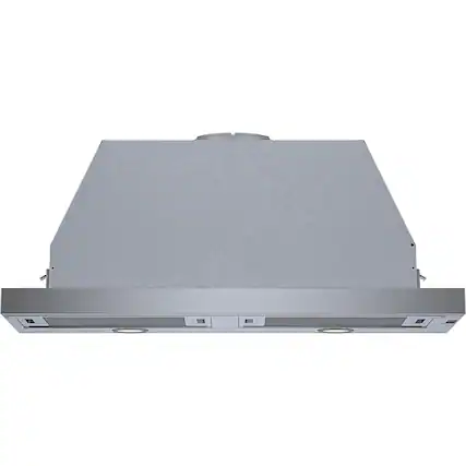 Front. Bosch - 500 Series 30" Convertible Range Hood - Stainless steel.