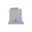 Alt View 12. Bosch - 500 Series 30" Convertible Range Hood - Stainless steel.