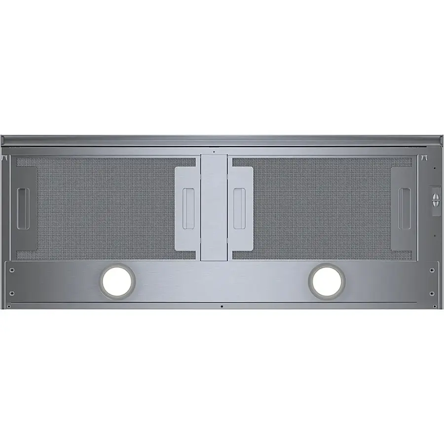 Alt View 15. Bosch - 500 Series 36" Convertible Range Hood - Stainless steel.