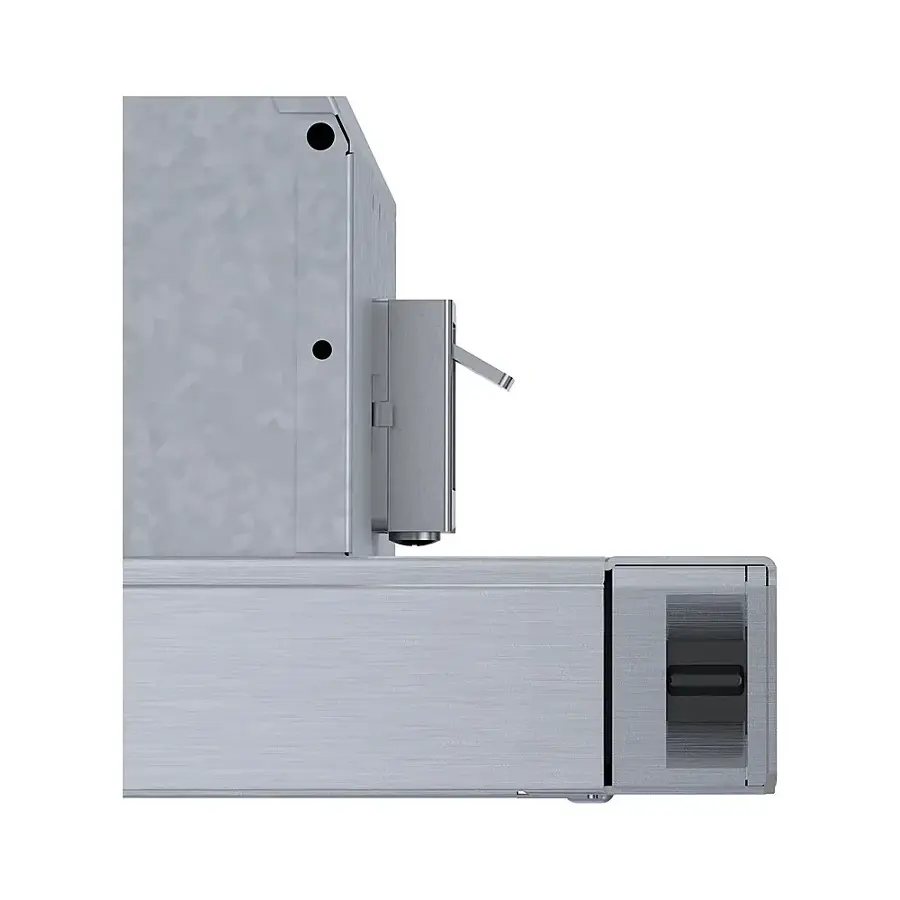 Alt View 16. Bosch - 500 Series 36" Convertible Range Hood - Stainless steel.