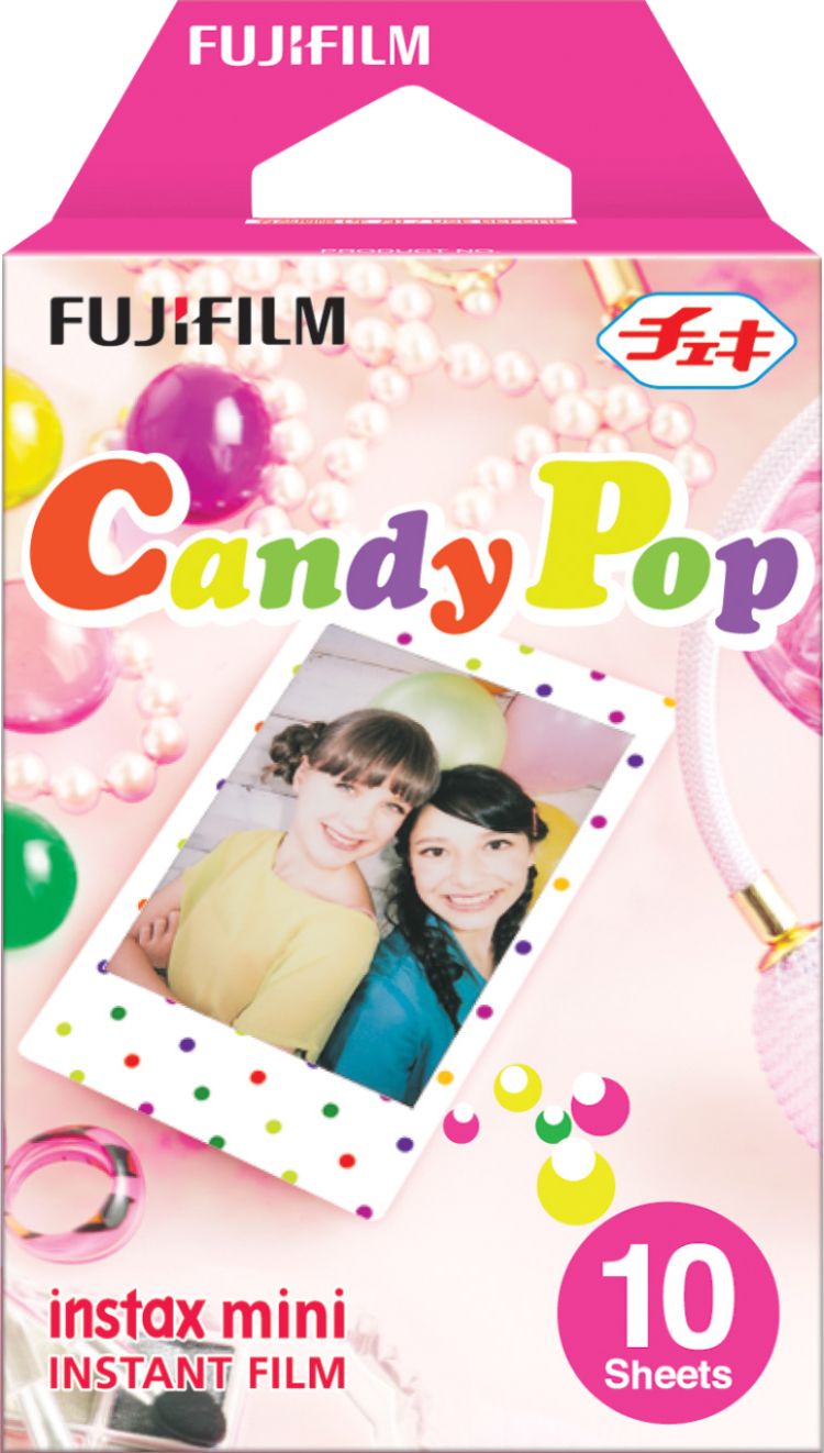 Película fotográfica  Fujifilm ColorFilm Instax Mini Candy Pop, 10 hojas