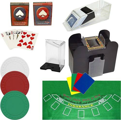 Front Standard. Trademark - Professional Blackjack Set.