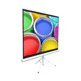 PYLE - Pro 84" Tripod Projector Screen - White