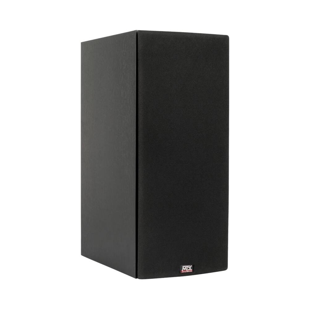 Front. MTX - Monitor Series Dual 6-1/2" 200W 2-way Bookshelf Speakers (Pair) - Black ash.