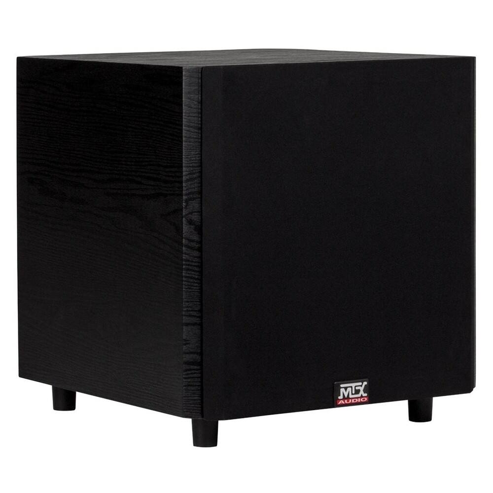 Customer Reviews MTX 10" 150W Powered Subwoofer Black ash vinyl TSW10