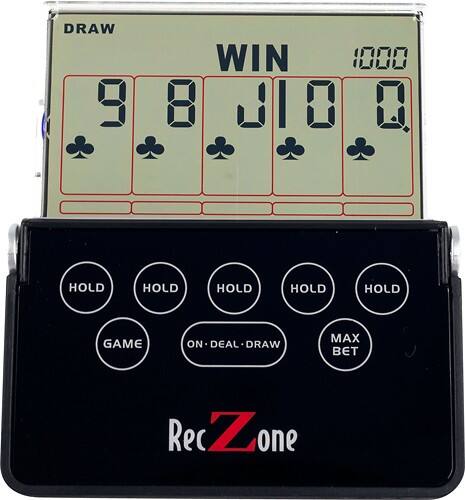 Front Standard. Trademark - 7-in-1 Electronic Poker Game.