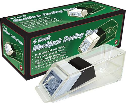 Angle Standard. Trademark - 4-Deck Blackjack Dealing Shoe.