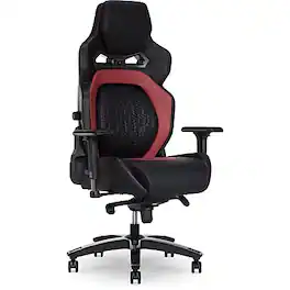 Sharper Image - SGX300 Ergonomic Racing Gaming Chair - Red