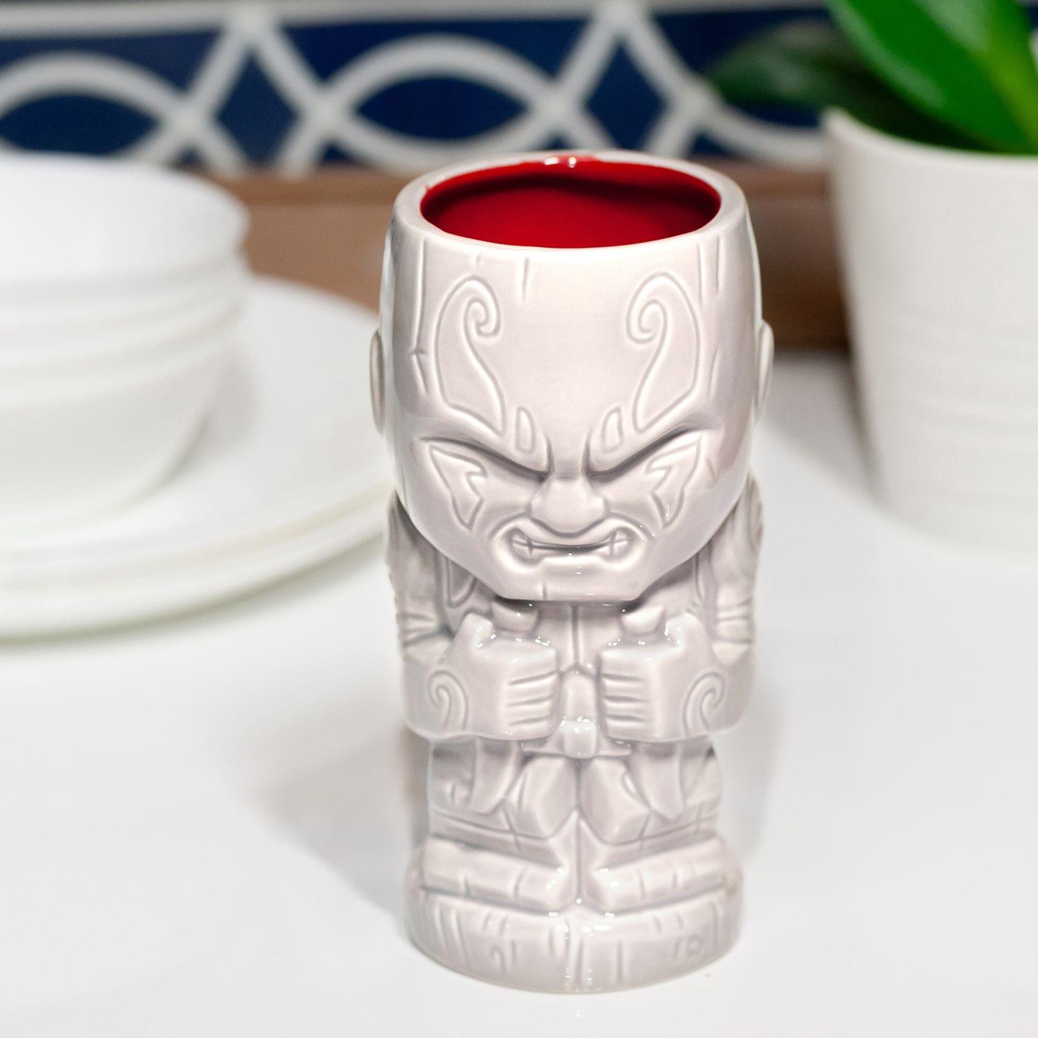 Alt View 4. Marvel - Geeki Tikis Guardians of the Galaxy Drax Ceramic Mug | Holds 17 Ounces - Beige.