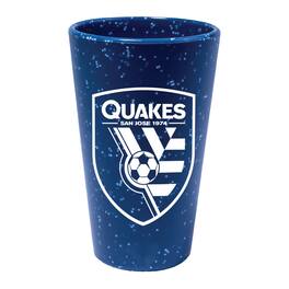 WinCraft - San Jose Earthquakes 16oz. Fun Silicone Pint Glass - Multicolor