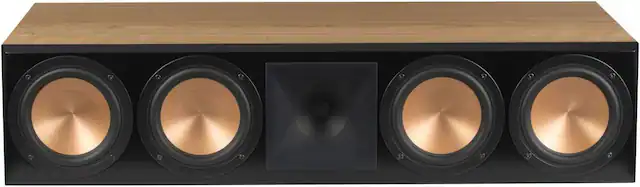 Front. Klipsch - Klipsch RC-64 III Cherry Wood Furniture Made Center Channel Speaker (Ea.) - Cherry.