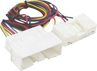 Metra - Turbo Wiring Harness for Most 2001 and Later Mazda Vehicles - Black - Angle_Zoom