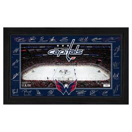Highland Mint - Washington Capitals Limited Edition 2025 Facsimile Signature Rink Framed Photograph - Multicolor