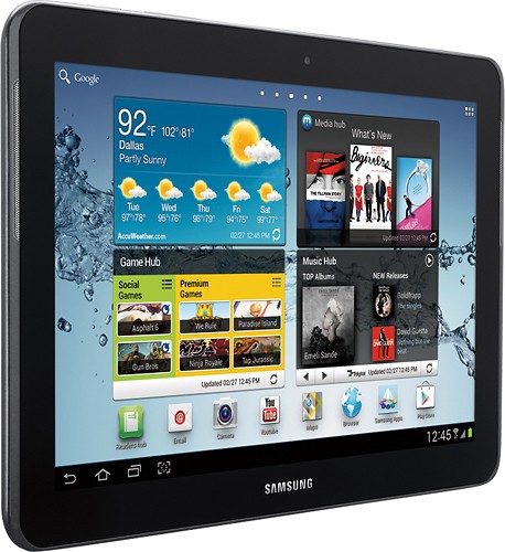 Botsing Op maat Overtreden Best Buy: Samsung Galaxy Tab 2 10.1 16GB Titanium Silver GT-P5113TSYXAR