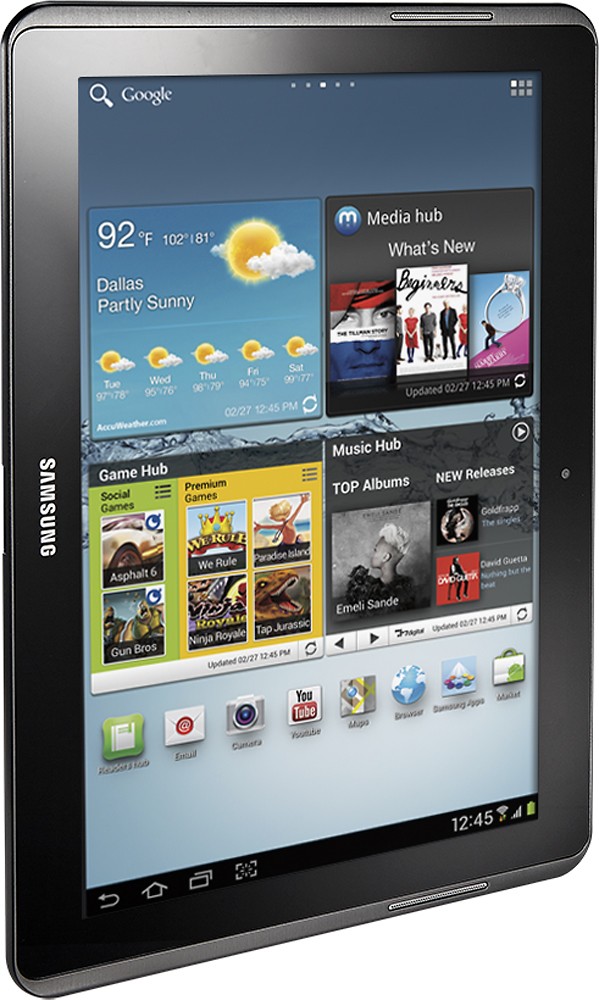 Sta op mat Uitleg Best Buy: Samsung Galaxy Tab 2 10.1 16GB Titanium Silver GT-P5113TSYXAR