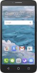 Front Zoom. Cricket Wireless - Alcatel OneTouch Flint 4G with 16GB Memory Prepaid Cell Phone - Black.