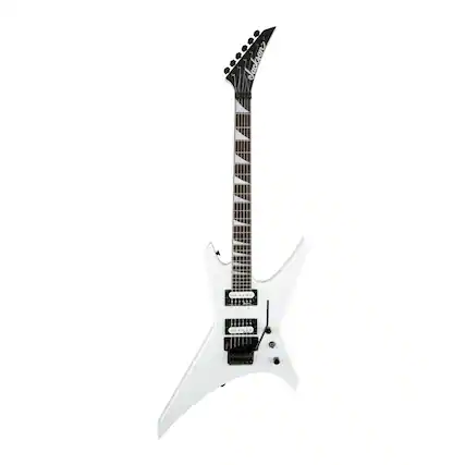 Front. Jackson - Jackson JS Series Warrior JS32 6 String Right Handed Snow White Electric Guitar.
