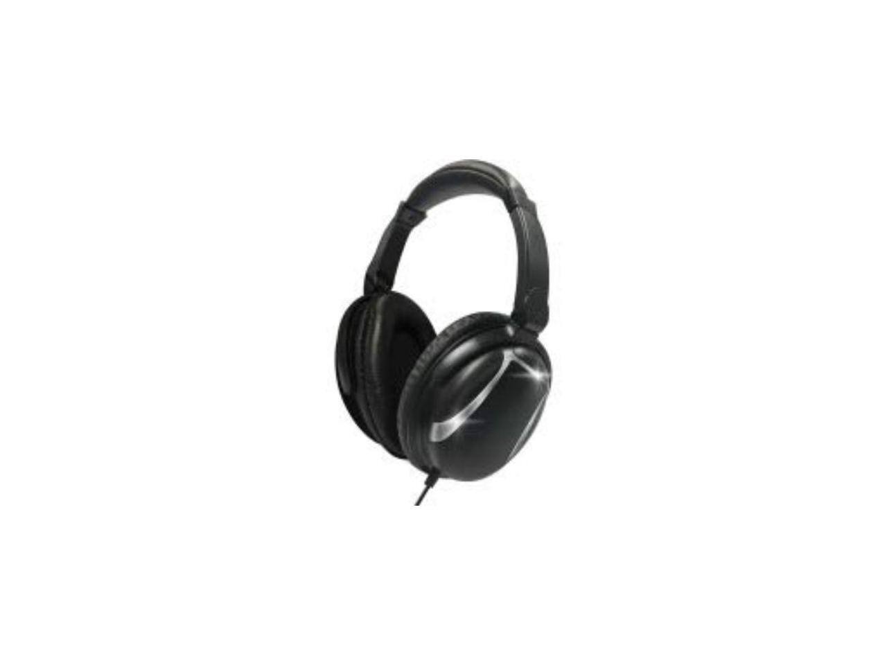 Front. Maxell - Maxell 199840 Bass 13 - Heavy Bass in Headphone with Microphone - Black - Black.