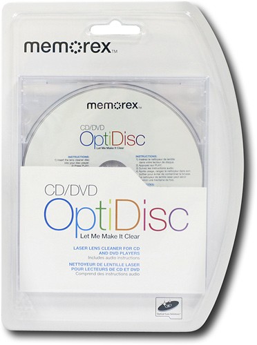  Memorex - Laser Lens Cleaner for CD/DVD Players