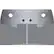 Alt View 13. Bosch - 500 Series 30" Convertible Range Hood - Stainless steel.