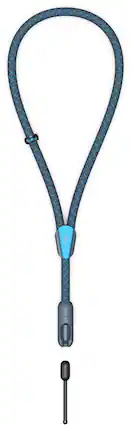 Front. Peak Design - Peak Design Mobile Cuff, Ocean - Ocean.