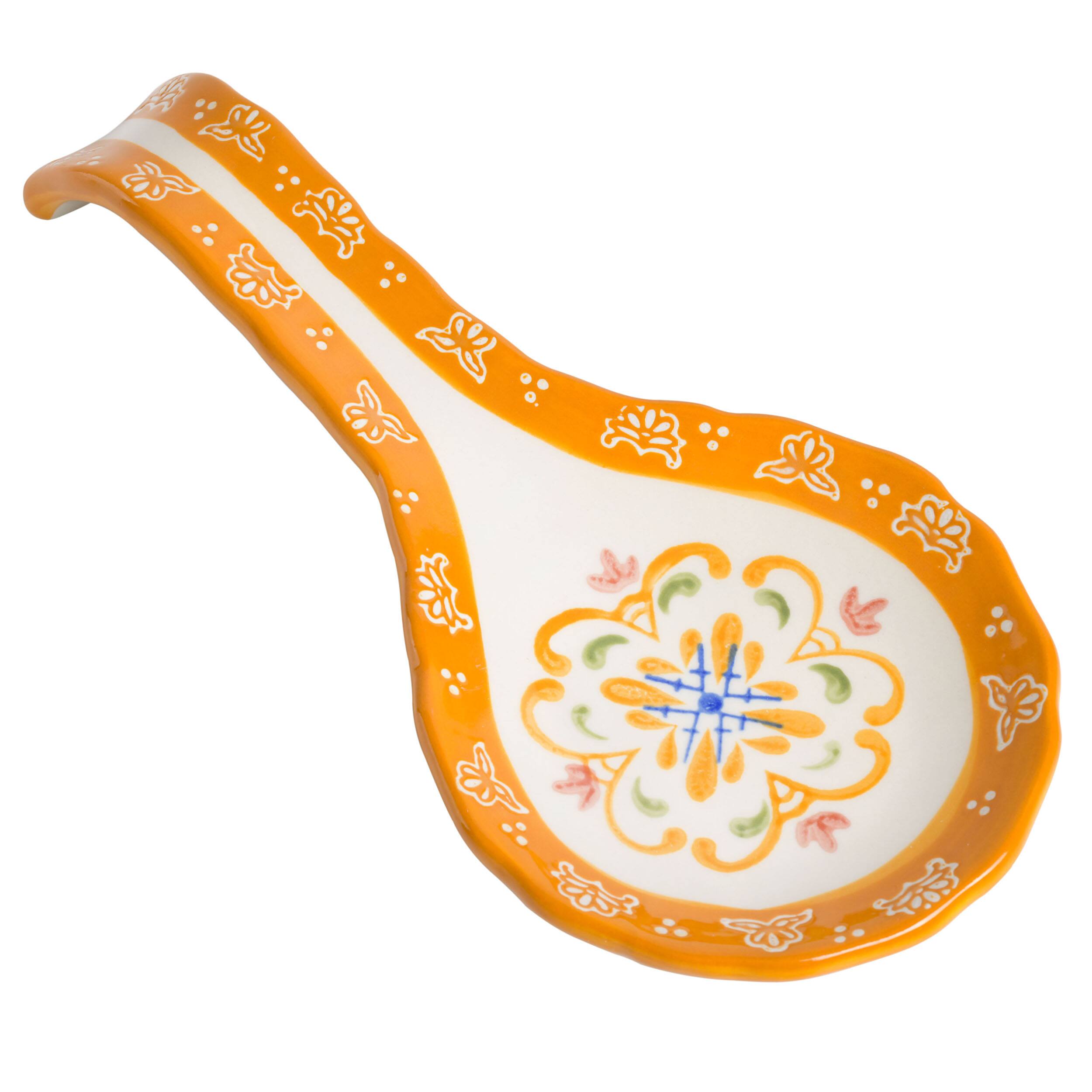 Alt View 2. Laurie Gates - Laurie Gates Tierra 4 Piece Hand Painted Ceramic Tableware Accessory Set - White.