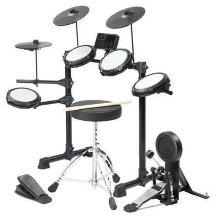 Front. Winado - Electric Drum Set Electronic Drum Kit 150 Sound Headphon for Beginners & Adults.
