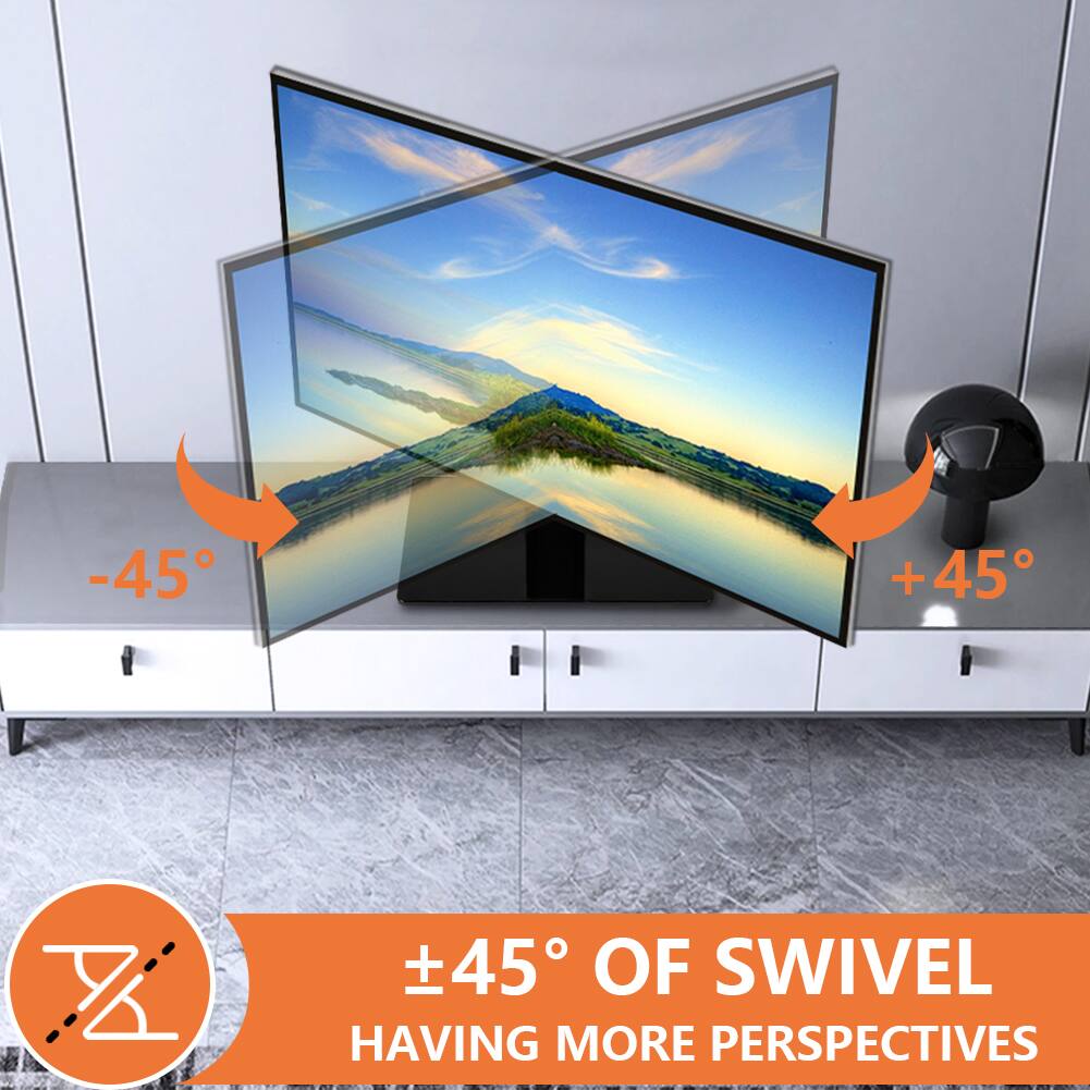 ±45° OF SWIVEL  
HAVING MORE PERSPECTIVES