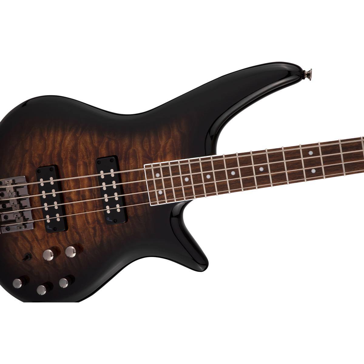 Alt View 5. Jackson - Jackson JS3Q JS Series Spectra Bass Guitar, Dark Sunburst.