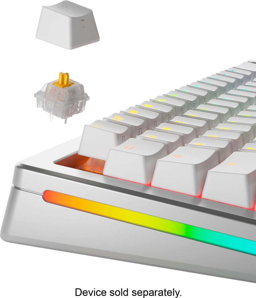 Glorious Silent Lubed Mechanical Keyboard 5 pin Hot Swappable Switches