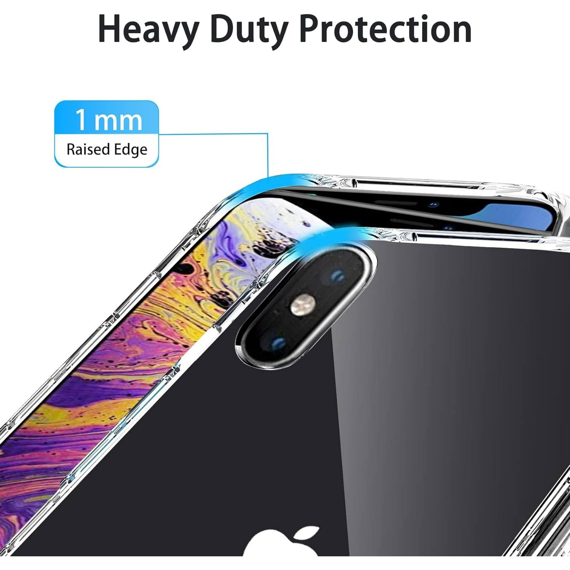 Entronix Thick Case for iPhone XS/X Durable Hard Back Protection